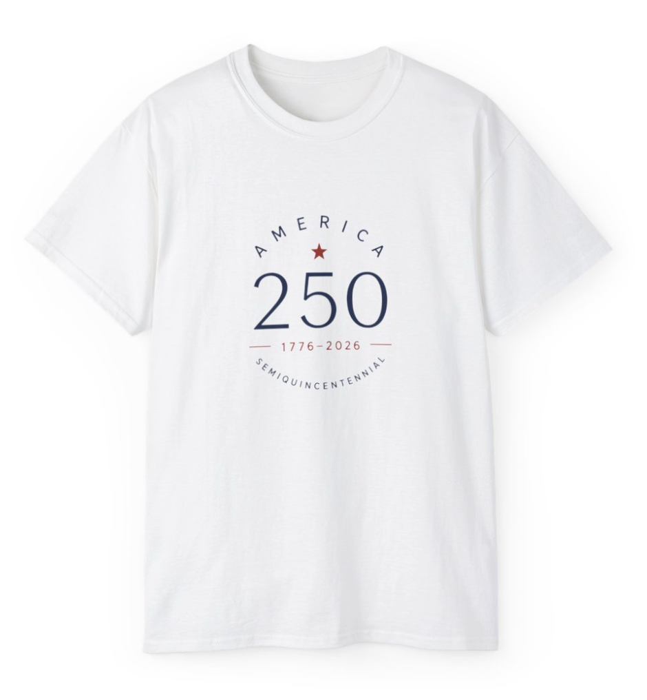America 250 Arched Commemorative T-Shirt